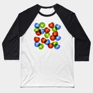 RGB Tomato salad Baseball T-Shirt